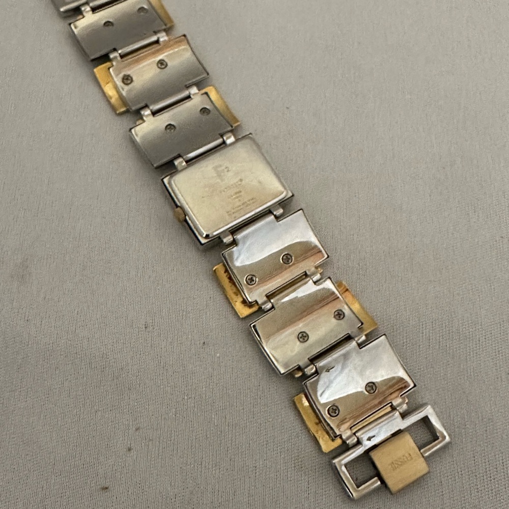 Fossil Ladies Watch Rectangular Shaped With Brush… - image 4